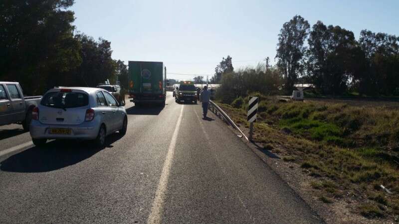 רוכב אופנוע נהרג ליד עין שמר // צילום: דוברות מד"א